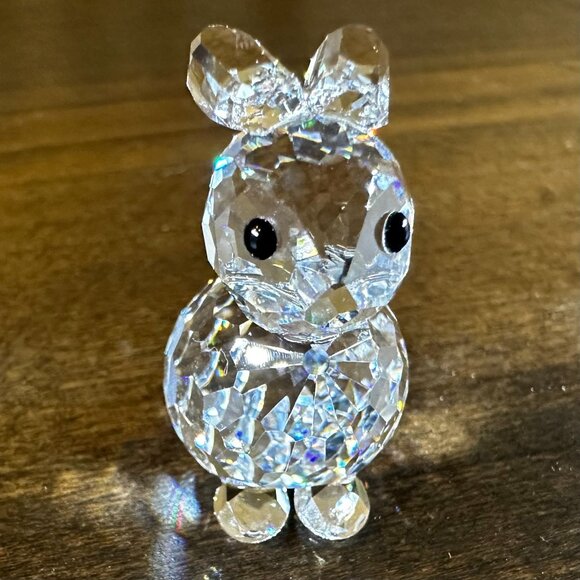 Swarovski Other - RETIRED Swarovski Crystal Figurine w/Box - Mini Sitting Rabbit - 7678 040 000